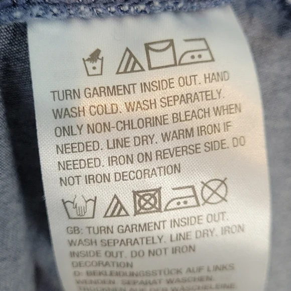 Quacker Factory SUNFLOWER  embroidered rhinestones shirt Size Large Button Down - Picture 10 of 13